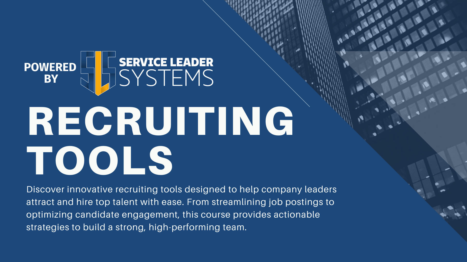 Discover innovative recruiting tools designed to help company leaders attract and hire top talent with ease. 