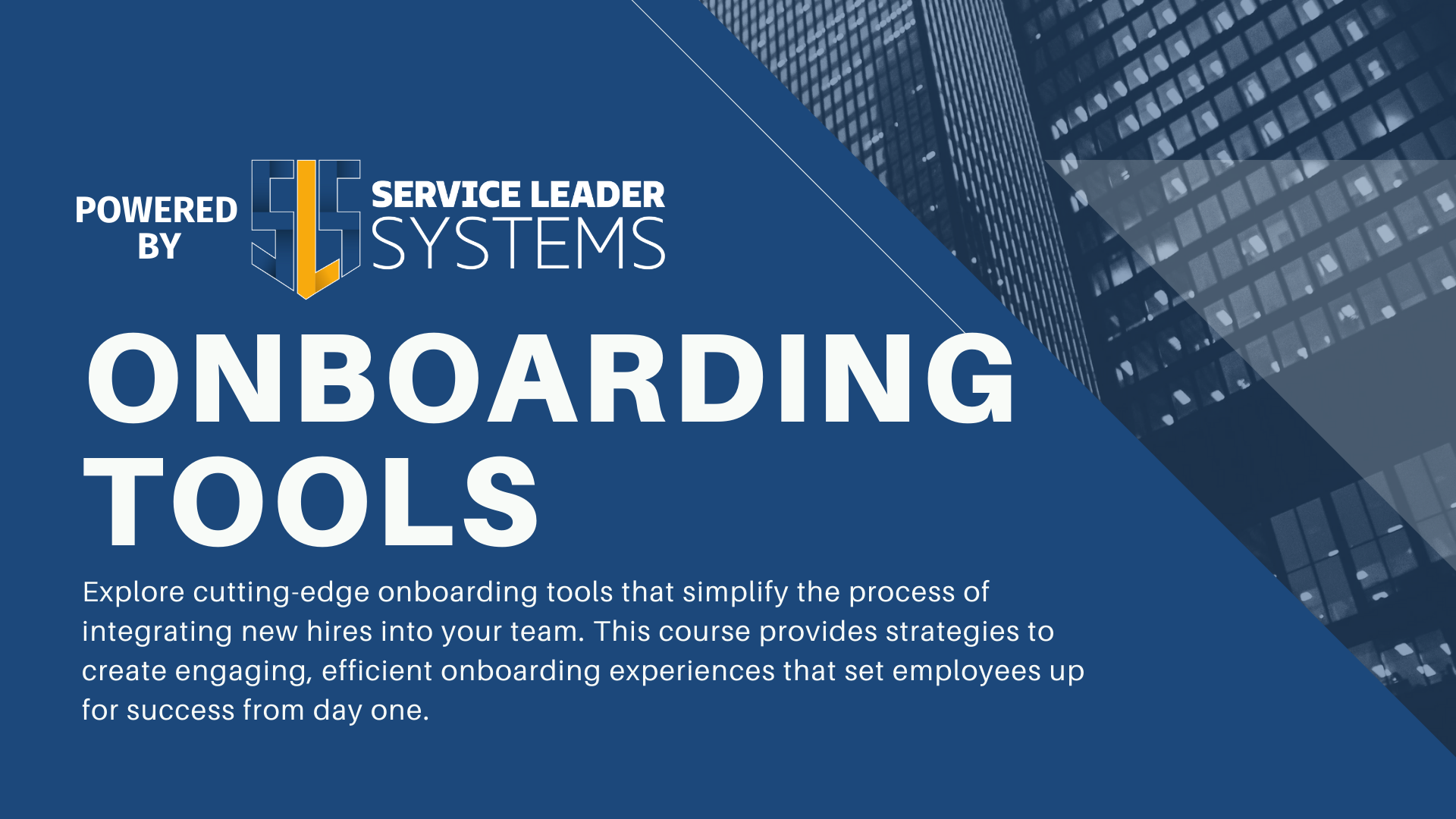 Explore cutting-edge onboarding tools that simplify the process of integrating new hires into your team. This course provides