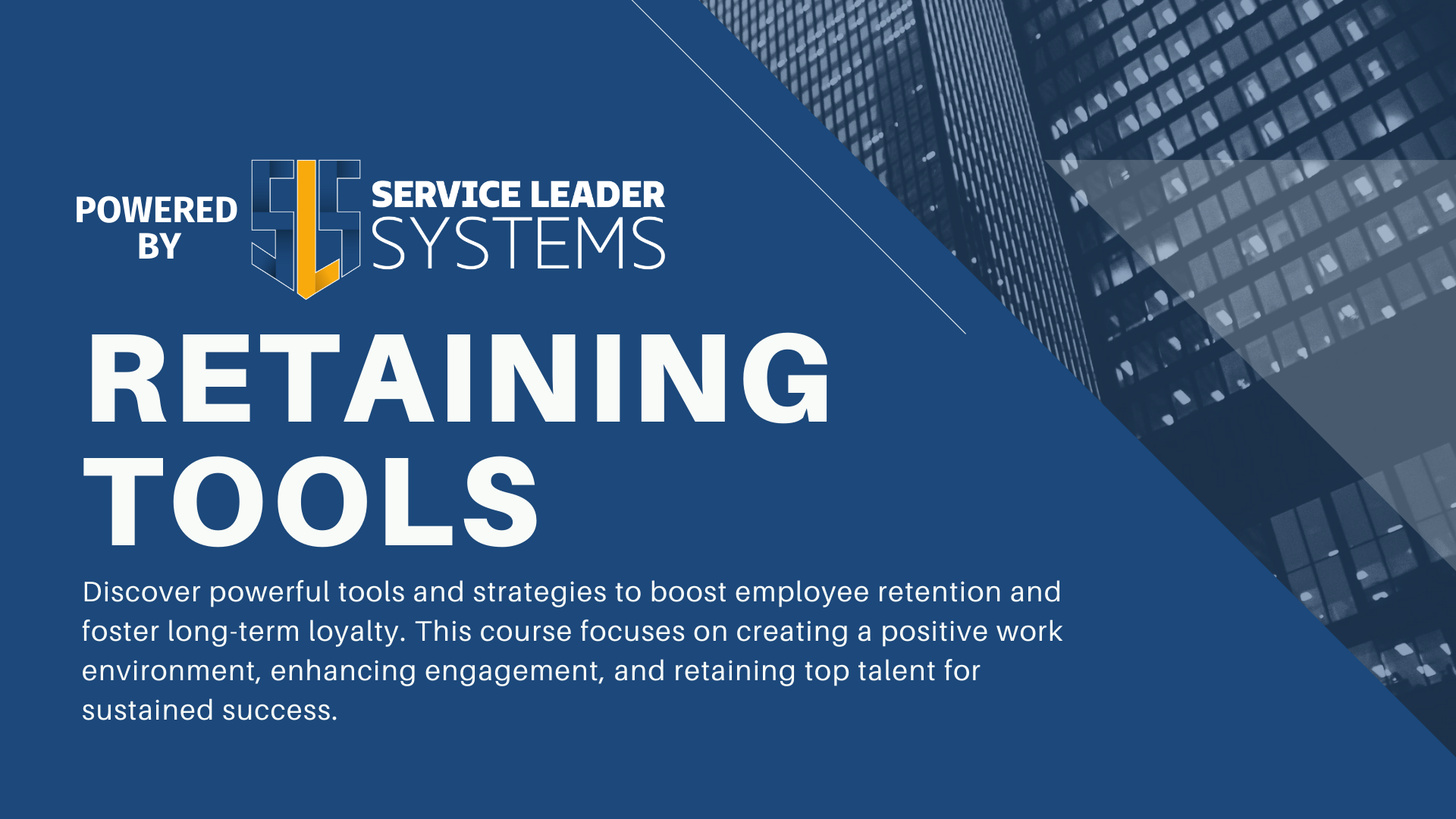 Discover powerful tools and strategies to boost employee retention and foster long-term loyalty. This course focuses on creat